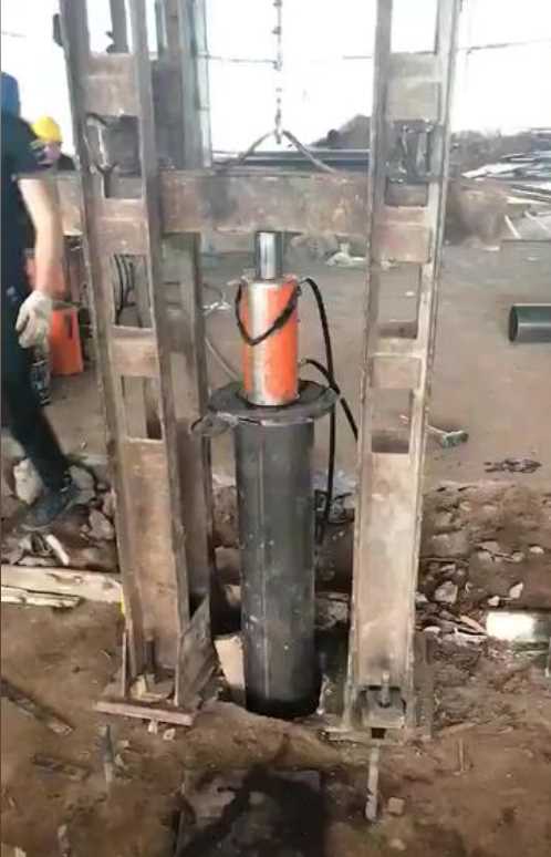 新乡辉县钢管桩加固